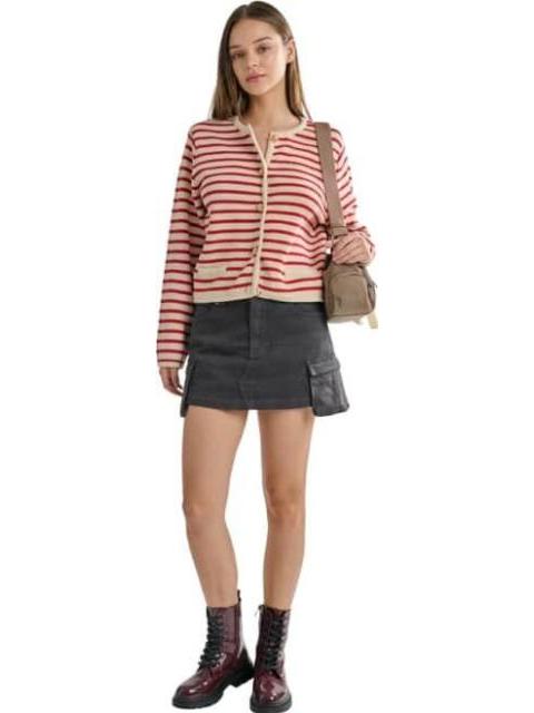 FALDA SHORT MINI GRIS ATMOSPHERE DNM