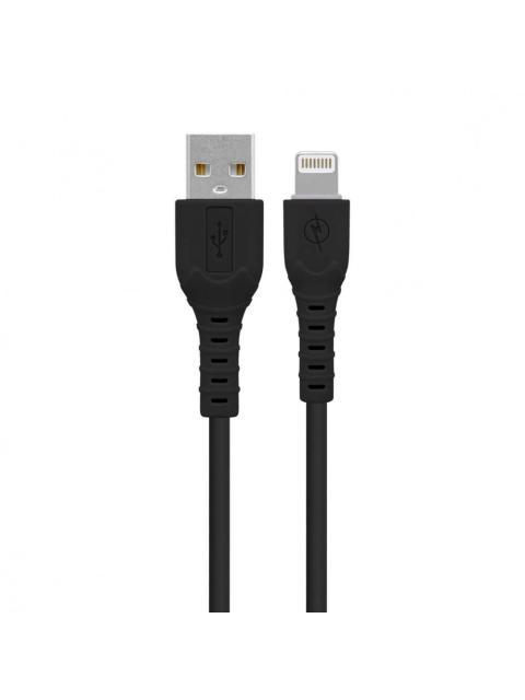 BROBOTIX CARGADOR DE PARED 6001356 5V 1X USB-A NEGRO - INCLUYE CABLE USB A - LIGHTNING - Imagen 5
