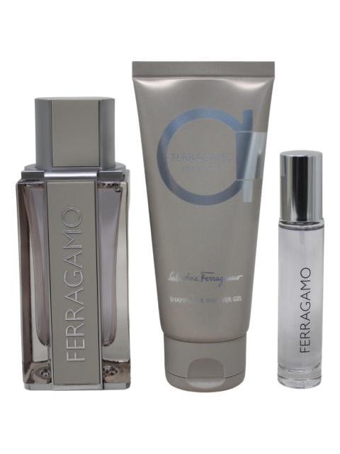 FERRAGAMO BRIGHT LEATHER SET DE 3 PZ CON MINI PARA HOMBRE - Imagen 3