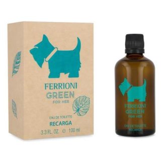 FERRIONI GREEN FOR HER 100ML EDT REFILL - DAMA