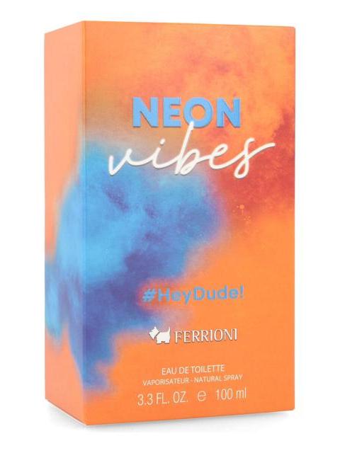 FERRIONI NEON HEY DUDE 100 ML EDT SPRAY - CABALLERO - Imagen 4