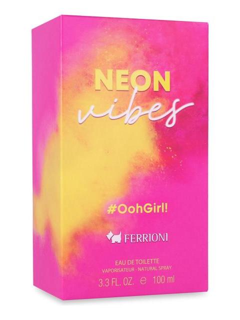FERRIONI NEON OOH GIRL 100 ML EDT SPRAY - DAMA - Imagen 3