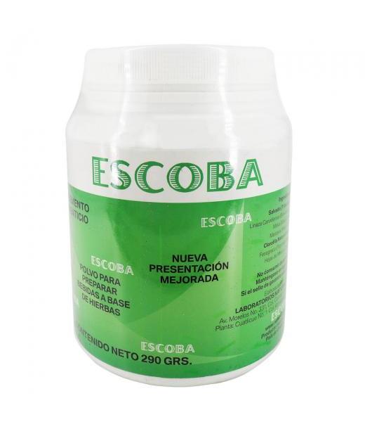 FIBRA ESCOBA 290GR POLVO PARA PREPARAR BEBIDAS A BASE DE HIERBAS KENZO