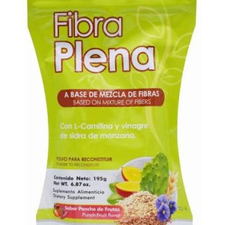 FIBRA PLENA PONCHE DE FRUTAS 195 G HERBAL SOLUTIONS