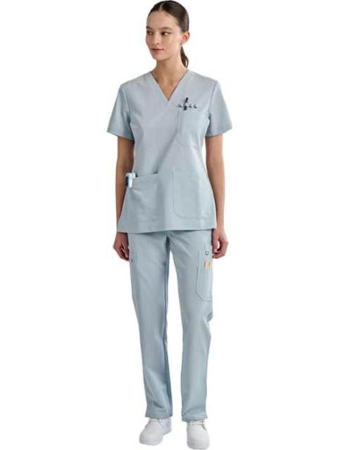 FILIPINA PIJAMA QUIRURGICA DAMA AZUL DR. SCHATZ - Imagen 3