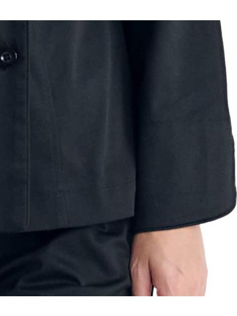 FILIPINA ROPA DE CHEF DAMA NEGRO VITTORIO II - Imagen 5