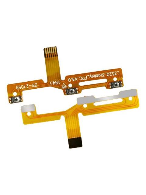 FLEX FLEXOR DE ENCENDIDO Y VOLUMEN PARA MOTO ONE XT1941 DORADO