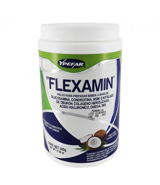 FLEXAMIN MALTEADA 500 GR SABOR COCO GLUCOSAMINA CONDROITINA MSM C SOLO PARA DIABETICOS