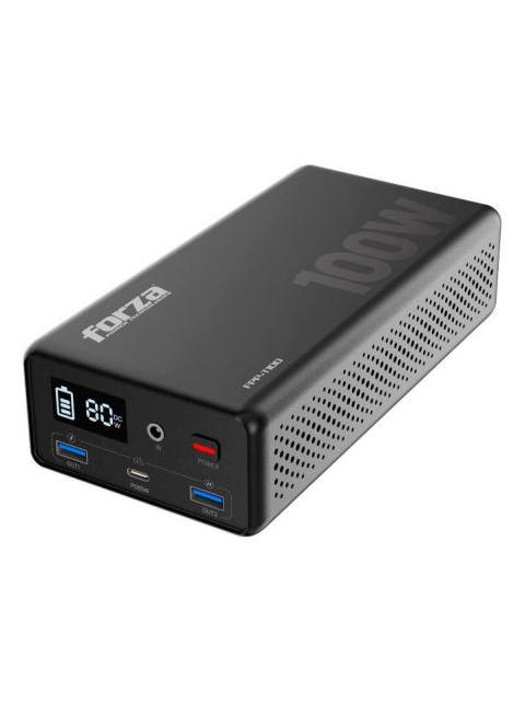 FORZA POWER TECHNOLOGIES ESTACION DE CARGA FPP-T100 100W 80WH 2 X USB-A 1 X USB-C 1 SALIDA