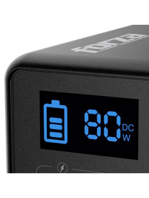 FORZA POWER TECHNOLOGIES ESTACION DE CARGA FPP-T100 100W 80WH 2 X USB-A 1 X USB-C 1 SALIDA - Imagen 4