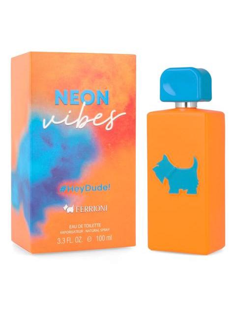 FRAGANCIA PARA CABALLERO FERRIONI NEON HEY DUDE 100 ML EDT S