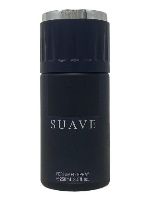 FRAGRANCE WORLD SUAVE 250ML SPLASH AROMATICO FOUGERE SPRAY HOMBRE