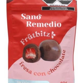 FRESA LIOFILIZADA CHOCOLATE 80 G SANO REMEDIO