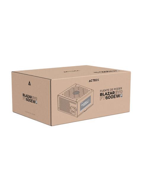 FUENTE DE PODER ACTECK BLAZAR EVO FT600EW ADVANCED SERIE - Imagen 8