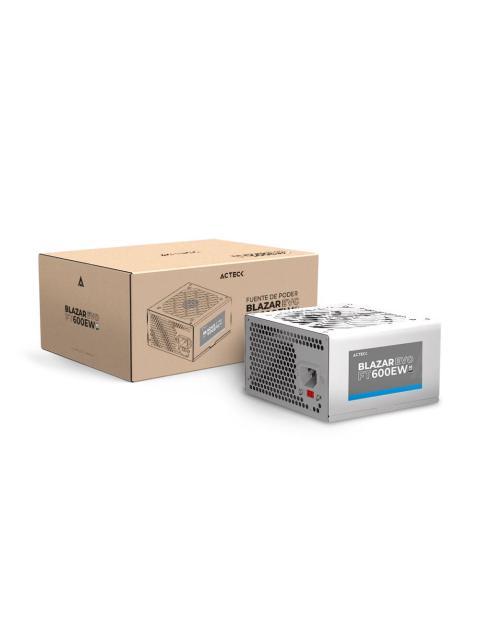 FUENTE DE PODER ACTECK BLAZAR EVO FT600EW ADVANCED SERIE - Imagen 9
