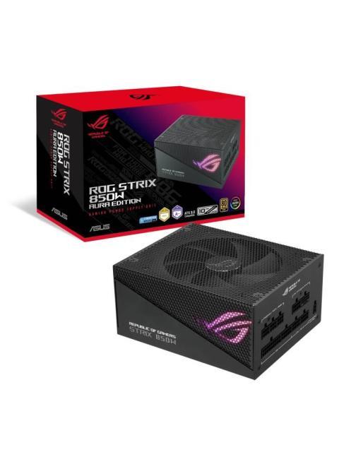 FUENTE DE PODER ASUS ROG STRIX 850W GOLD AURA EDITION 80 PLUS GOLD 20+4 PIN ATX 135MM 850W - Imagen 5