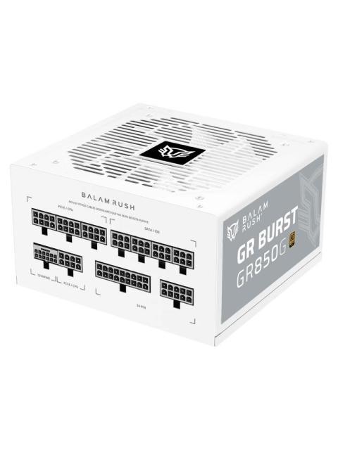 FUENTE DE PODER BALAM RUSH GR BURST GR850G 80 PLUS GOLD MODULAR 24-PIN ATX 120MM 850W - Imagen 3