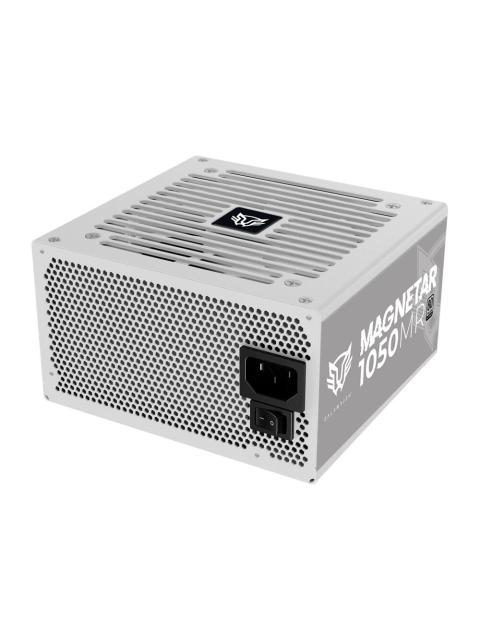 FUENTE DE PODER BALAM RUSH MAGNETAR 1050MRW 80 PLUS PLATINUM MODULAR 24-PIN ATX 120MM 1050W BLANCO - Imagen 3