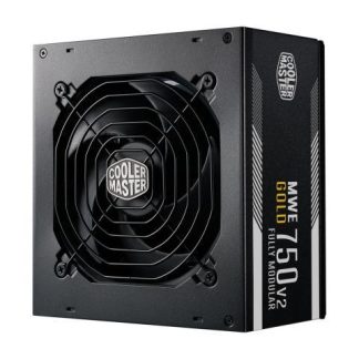 FUENTE DE PODER COOLER MASTER COOLER MASTER MWE GOLD 750 80 PLUS GOLD MODULAR 24-PIN ATX 120MM 750W