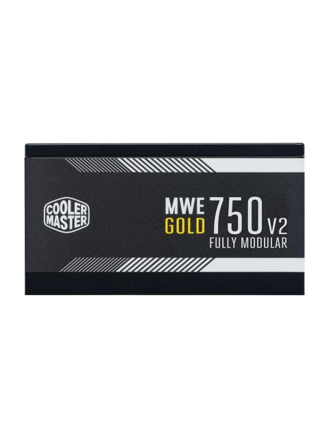 FUENTE DE PODER COOLER MASTER COOLER MASTER MWE GOLD 750 80 PLUS GOLD MODULAR 24-PIN ATX 120MM 750W - Imagen 4