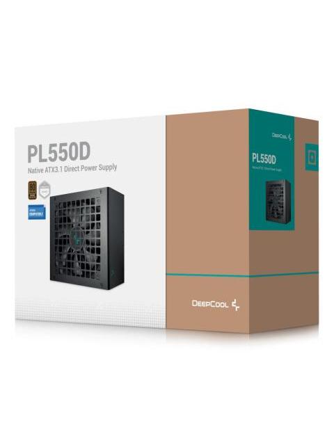 FUENTE DE PODER DEEPCOOL PL550D 80 PLUS BRONZE ATX 24-PIN ATX 12VHPWR 120MM 550W - Imagen 8