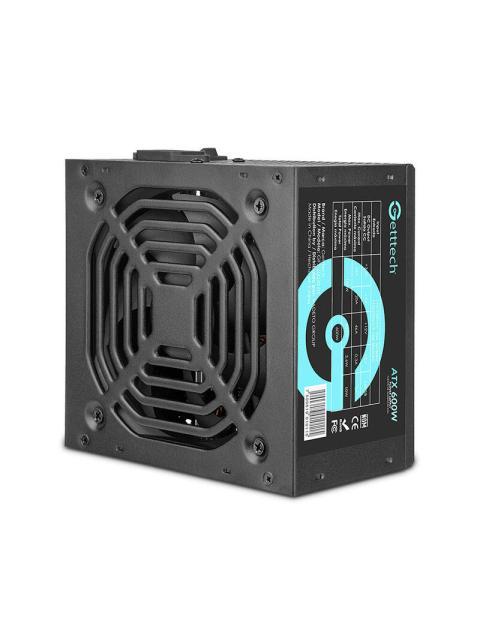 FUENTE DE PODER GETTTECH GFS-60020-01 20+4 PIN ATX 120MM 600W - Imagen 6