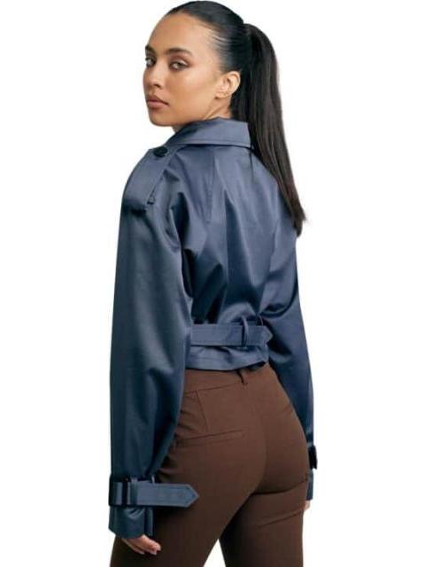 GABARDINA CORTA GRIS HOLLY LAND - Imagen 6
