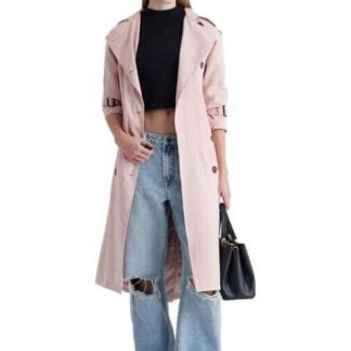 GABARDINA LARGA ROSA HOLLY LAND