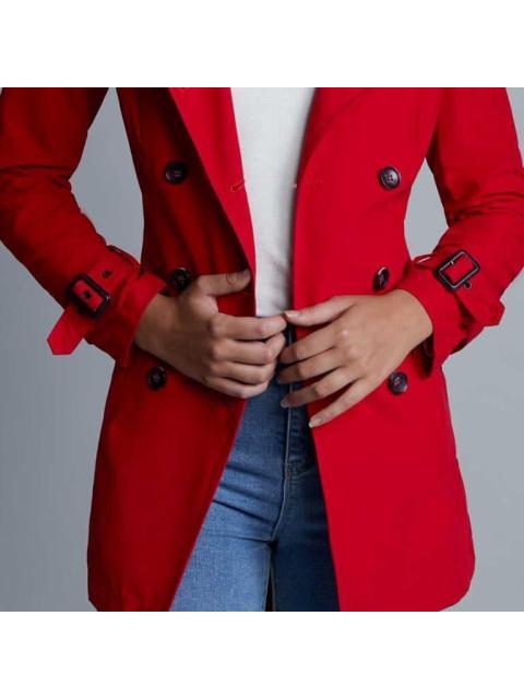 GABARDINA REPELENTE AL AGUA ROJO HOLLY LAND - Imagen 3
