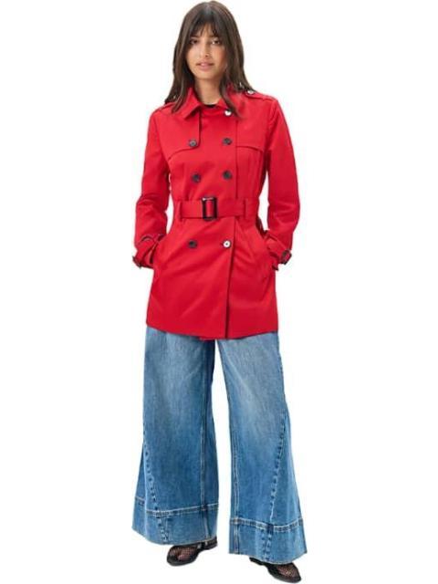 GABARDINA REPELENTE AL AGUA ROJO HOLLY LAND