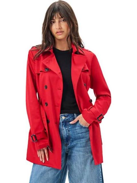 GABARDINA REPELENTE AL AGUA ROJO HOLLY LAND - Imagen 5