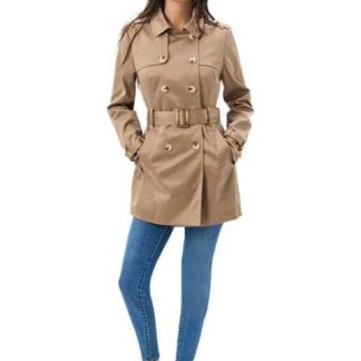 GABARDINA SATINADA CAMEL HOLLY LAND