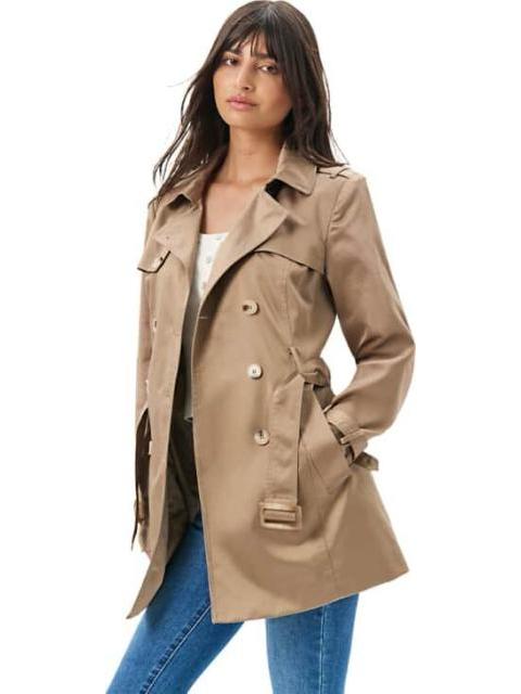 GABARDINA SATINADA CAMEL HOLLY LAND - Imagen 3