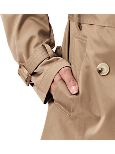 GABARDINA SATINADA CAMEL HOLLY LAND - Imagen 5