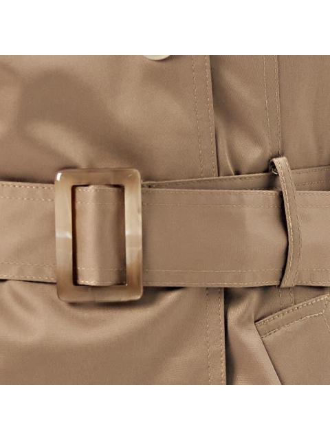 GABARDINA SATINADA CAMEL HOLLY LAND - Imagen 6