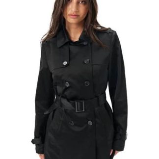 GABARDINA SATINADA NEGRO HOLLY LAND