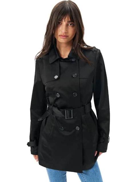GABARDINA SATINADA NEGRO HOLLY LAND