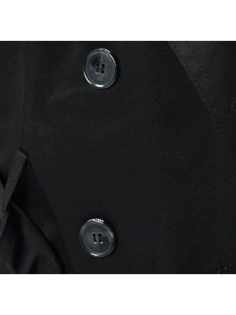 GABARDINA SATINADA NEGRO HOLLY LAND - Imagen 6