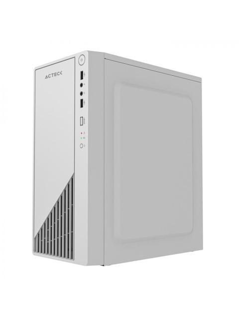 GABINETE ACTECK KIOTO GC220F MINI-TOWER MICRO-ATX-MINI-ITX USB 2.0 CON FUENTE DE 500W SIN VENTILADORES INSTALADOS BLANCO - Imagen 4
