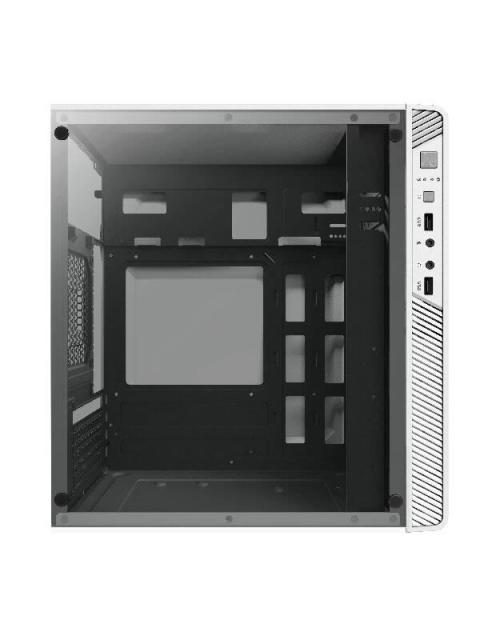 GABINETE ACTECK PERFORMANCE II GI215W CON VENTANA MICRO-TOWER MICRO-ATX-MINI ATX USB 2.0 CON FUENTE DE 500W SIN VENTILADORES INSTALADOS BLANCO - Imagen 4