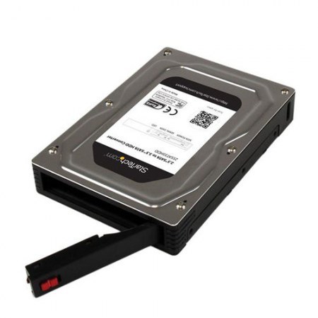 STARTECH GABINETE ADAPTADOR DE DISCO DURO O SSD 2.5 SATA HASTA 12.5MM DE ALTURA PARA BAHIA DE 3.5 - Imagen 2