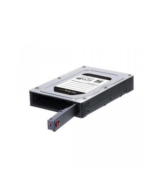 STARTECH ADAPTADOR DE DISCO DURO DE 2.5 A 3.5 SATA-SAS NEGRO-PLATA - Imagen 3