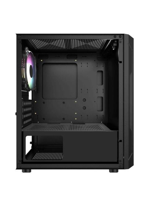 GABINETE BALAM RUSH ARTIC GI725 MINI-TOWER MICRO-ATX-MINI-ITX USB 2.0-3.0 SIN FUENTE 3 VENTILADORES INSTALADOS NEGRO-GRIS - Imagen 3