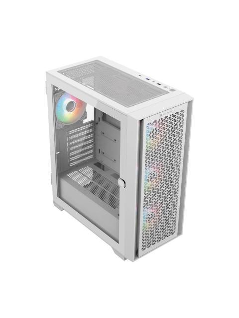 GABINETE BALAM RUSH CARBONO TWIN MATE 7000 MIDI-TOWER ATX-MICRO-ATX-MINI-ITX USB 2.0-3.0 SIN FUENTE 4 VENTILADORES INSTALADOS BLANCO - Imagen 3