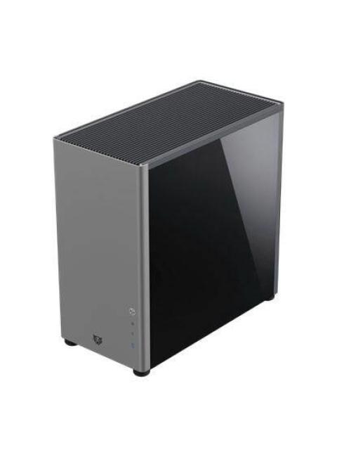 GABINETE BALAM RUSH ERIS SPECIAL GM985 CON VENTANA MIDI-TOWER ATX-MICRO-ATX-MINI-ITX USB 3.0 SIN FUENTE SIN VENTILADORES INSTALADOS GRIS