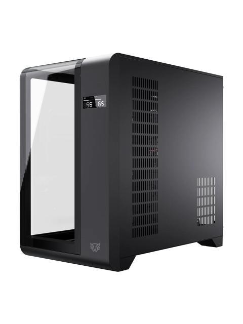 GABINETE BALAM RUSH TANK EXPERT CURVE 7400 MIDI-TOWER ATX-MICRO-ATX-MINI-ITX USB 2.0-3.0 SIN FUENTE 4 VENTILADORES INSTALADOS NEGRO - Imagen 7