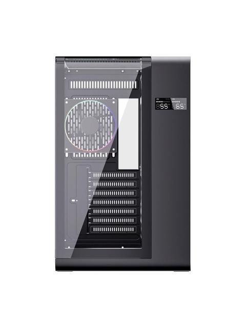 GABINETE BALAM RUSH THANK EXPERT CURVE 6400 MINI-TOWER MICRO-ATX-MINI-ITX USB 2.0-3.0 SIN FUENTE 3 VENTILADORES INSTALADOS NEGRO - Imagen 2