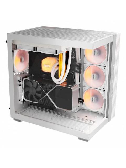 GABINETE BE QUIET! LIGHT BASE 600 DX MIDI-TOWER ATX-MICRO-ATX-MINI-ITX USB 3.0 SIN FUENTE SIN VENTILADORES INSTALADOS BLANCO - Imagen 3