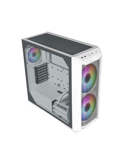 GABINETE COOLER MASTER MASTERBOX HAF 500 CON VENTANA ARGB MIDI TOWER ITX-MICRO-ATX-ATX-SSI CEB-E-ATX USB 3.0 SIN FUENTE BLANCO - Imagen 7