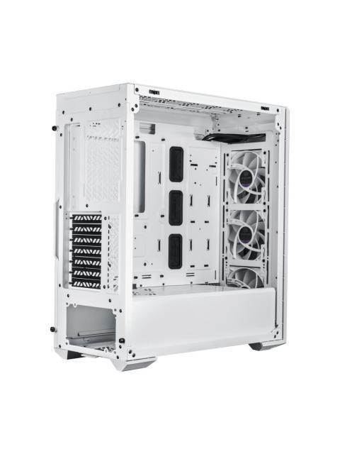 GABINETE COOLER MASTER MASTERBOX MB520 ARGB BLANCO MIDI-TOWER ATX-EATX-MICRO-ATX-MINI-ITX-SSI-CEB USB 3.0 SIN FUENTE 4 VENTILADORES INSTALADOS BLANCO - Imagen 5